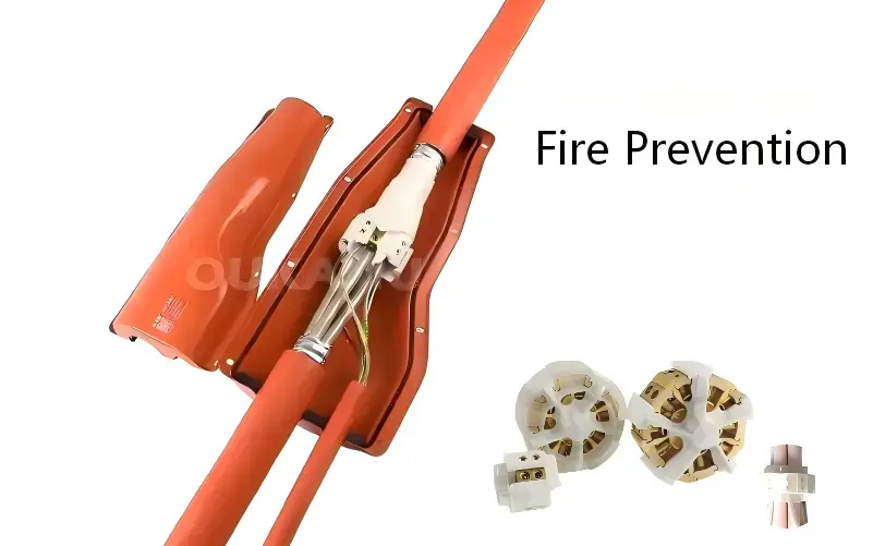 Resin Joint For Armoured Cable