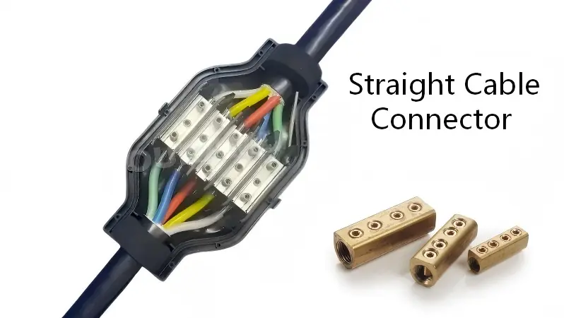 Straight Cable Connector Straight Cable Connector